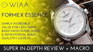 Formex Essence Watch Review  Unboxing incredible value watch [upl. by Hekker]