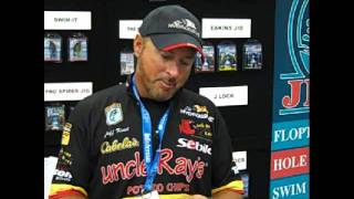 Jeff Kriet talks about his Squirrel Head Jig from Jewel Bait Company [upl. by Sidky562]