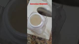 Ammonium Molybdate [upl. by Aleetha]