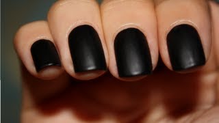 Permanent black nails using black hair dye oo [upl. by Eidaj]