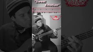 Aerosmith  quotSweet Emotionquot Bass Cover With TABS [upl. by Grand]