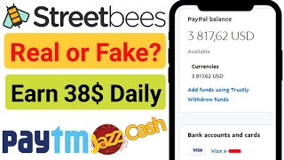 Streetbees Payment Proof  Streetbees Real or Fake  Earn 38 Daily  Review [upl. by Acirret467]