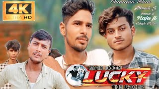 Main Hoon Lucky The RaceAll Action SceneLucky The Racer Acting VideoViral VideoChandanbhai [upl. by Nillok]