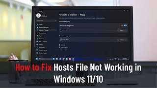 How to Fix Hosts File Not Working in Windows 1110 [upl. by Corrianne270]