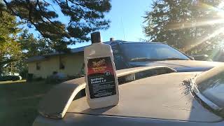 meguiars synthetic sealant will this restore faded gold paint [upl. by Otrebogad]