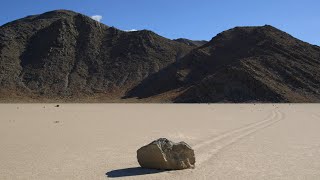 DEATH VALLEY  MOVING ROCKS ON RACETRACK PLAYA [upl. by Swanhilda191]