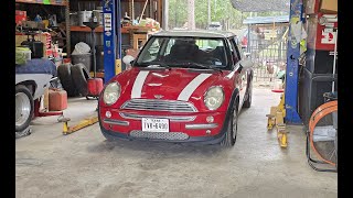 Mini Cooper clutch replacement [upl. by Furey]