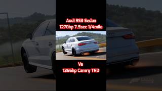 Audi RS3 Sedan  Forza Horizon 5 Fastest RWD Drag Tune automobile forzahorizon5 shorts audi fyp [upl. by Elberfeld619]