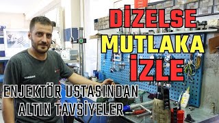 Dizel Enjektör Neden Bozulur Yakıtı Nereden Almalı Tamiri Revizyonu Maliyeti Nedir [upl. by Moneta]