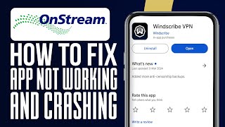 How To Fix OnStream App Not Working And Crashing 2024 New Method [upl. by Vidal317]