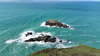 PORTREATH Cornwall from Above [upl. by Dnumyar]