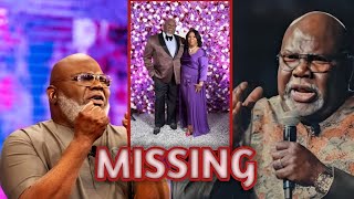 Serita Jakes BURST Out in tears as TD Jakes is REPORTED MISSING AFTER Service [upl. by Havot542]