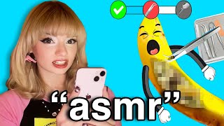 ASMRIST Plays Bad ASMR iPhone Games [upl. by Erasaec]