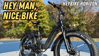 Heybike Horizon 24x4 Dual Suspension Folding Ebike [upl. by Nonad]