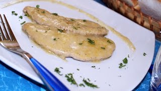 Scaloppine al limone  Ricetta di Fidelity Cucina [upl. by Dahs]