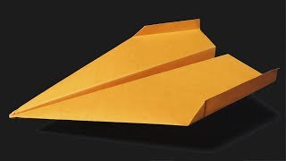 como hacer un avión de papel fácil que vuela mucho y lejos paper airplane [upl. by Leonid]