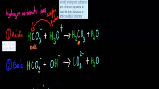 5 Amphiprotic substances HSC chemistry [upl. by Tiedeman18]