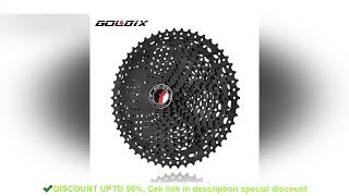 GOLDIX Black MTB Cassete 89101112 Speed 4042465050T K7 89101112v Bicycle Freewheel Bicyc [upl. by Rehpitsirhc]