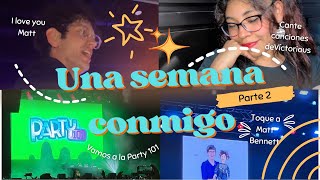 Vamos al Party 101 con Matt Bennett en CDMX  Vlog semanal  Fer Seyer [upl. by Eiryt238]