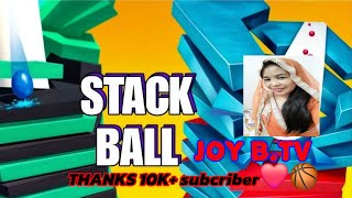 🪩 STACK BALL STRESS RELIEF GAME ‼️‼️stressrelief satisfying games [upl. by Irek]