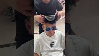 wig replacement hairline repair custom wig customhairline hair customline barbershop [upl. by Sisson]