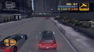 GTA 3  Walkthrough  Mission 23  Turismo HD [upl. by Yelsnya208]