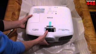 Epson PowerLite Home Cinema 1080p 3D Theater Projector Unboxing  Model 3010 [upl. by Vogeley]