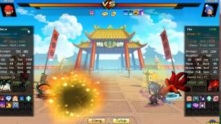 lv 81 BeLze Free User Vs lv 94 Clea Gold User Ninja Kita [upl. by Lynnet]