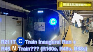 Special R211T C Train Inaugural Run Full Walking Tour Features  R46 M Train Train Action [upl. by Mond]