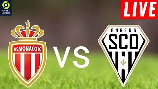 As Monaco vs Angers Live Score l France Ligue 1 2024 l Full Match Streaming [upl. by Lipski]