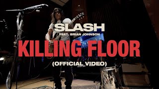 Slash feat Brian Johnson  quotKilling Floorquot Official Music Video [upl. by Gaylord]