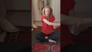 Yoga Workout Videos Daily Shoulder Stretch over50andfit womensfitness ladiesworkout mobility [upl. by Nirb360]