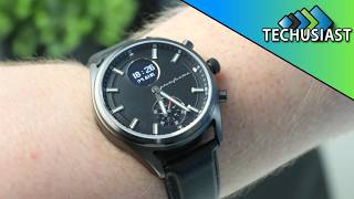 Pininfarina Sintesi Hybrid Smartwatch Review A luxurious timepiece [upl. by Jaehne]