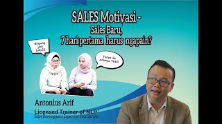 sales Motivasi  Sales Baru 7 hari pertama harus ngapain [upl. by Kessia49]