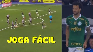 FELIPE ANDERSON FEZ SUA ESTREIA PELO PALMEIRAS [upl. by Sueahccaz]