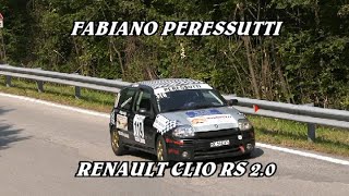 SALITA ALPE DEL NEVEGAL 2024  FABIANO PERESSUTTI  RENAULT CLIO RS 2000  BY BELLUNOVIDEO [upl. by Andria]