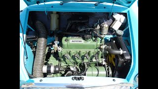 1964 Austin Mini Super De Luxe 850 Engine Start Up [upl. by Guod]