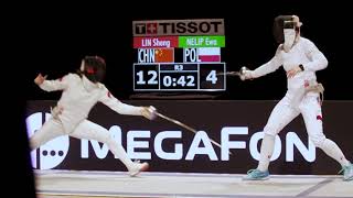 Slow motion  Seoul Fencing Grand Prix 2018 [upl. by Fiorenza]