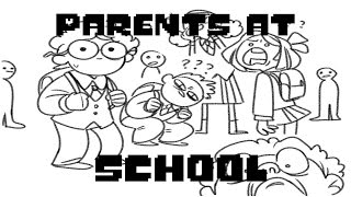 Parents at School Undertale Comic Dub [upl. by Anahpets]