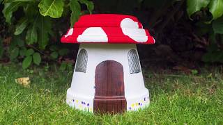 How to make a toadstool house  Ad [upl. by Granese761]