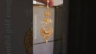 Gold rings  mangtika  jhumka design gold ring jhumka design bollywood music love [upl. by Nyrraf]