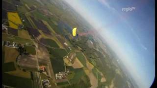 Speedskydiving  schneller tiefer härter Regio TV Schwaben [upl. by Clintock932]