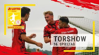 Torshow 16 Spieltag LOTTO Hessenliga 202425 [upl. by Gardie]