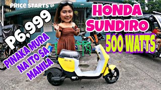 HONDA SUNDIRO TODO NA ITO P6999 EBIKE 500 WATTS MOTOR [upl. by Recneps]