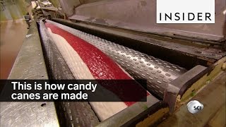 How Candy Canes Are Made [upl. by Ravens]