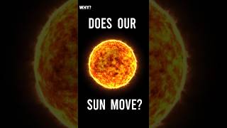 Does Our Sun Move Around the Milky Way Galaxy shorts space youtubeshorts why [upl. by Ynoyrb]