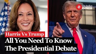 US Election 2024 Trump and Harris Face Off in HighStakes 2024 Presidential Debate [upl. by Edythe]