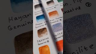 Watercolor shimmering paints ✨ watercolor creative [upl. by Dewey]