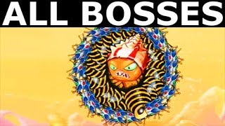 Octogeddon  All Queen Bee Weapon Upgrades  All Boss Battles Gameplay No Commentary [upl. by Ahseyi333]