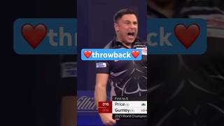 😳Magic Darts Gerwyn Price 🤩Dart WM Darts throwback Worlds [upl. by Ilrahc]